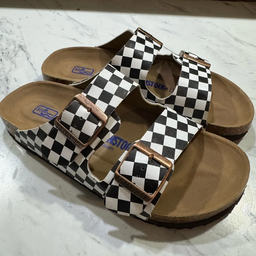 Checkered Birkenstocks - Picture 3 of 6